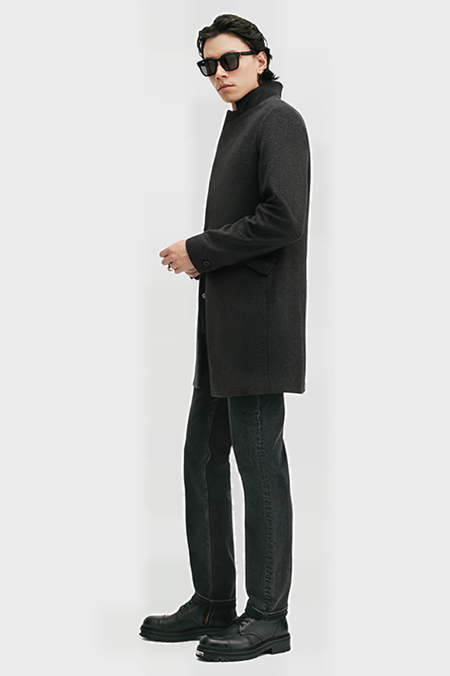 HARGROVE COAT CHARCOAL GREY 6
