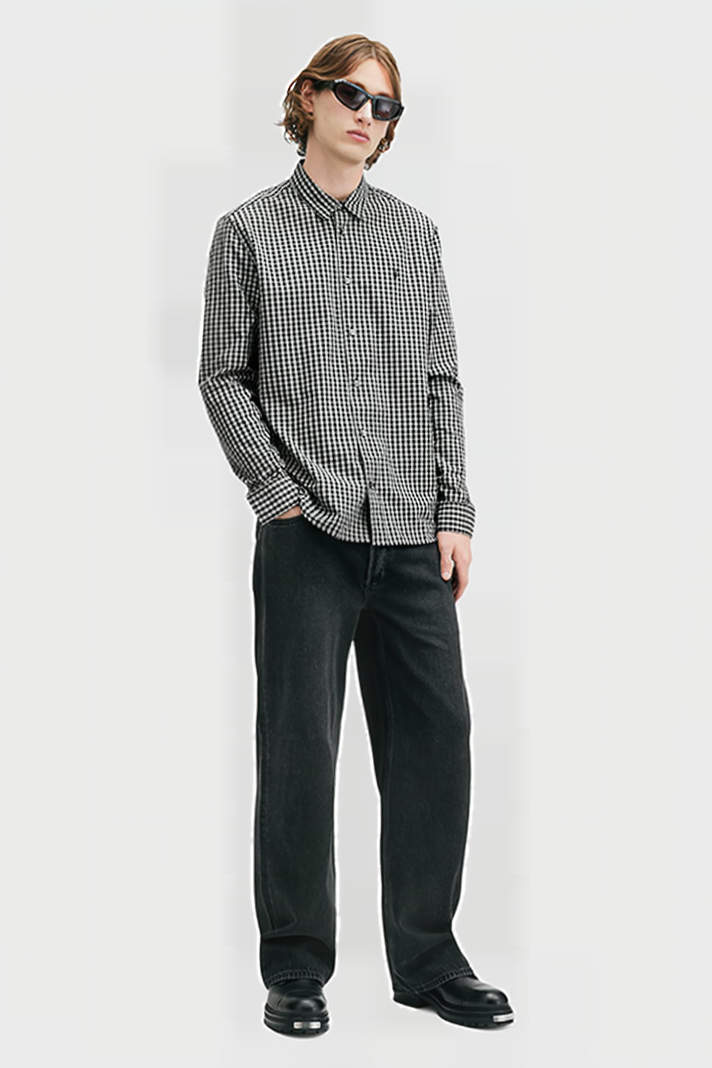 NEO LS SHIRT BLACK/WHITE 3