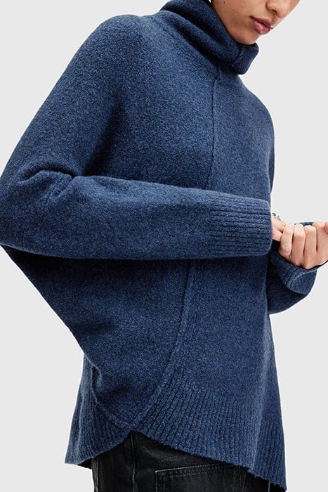 LOCK ROLL NECK MIDNIGHT BLUE 7