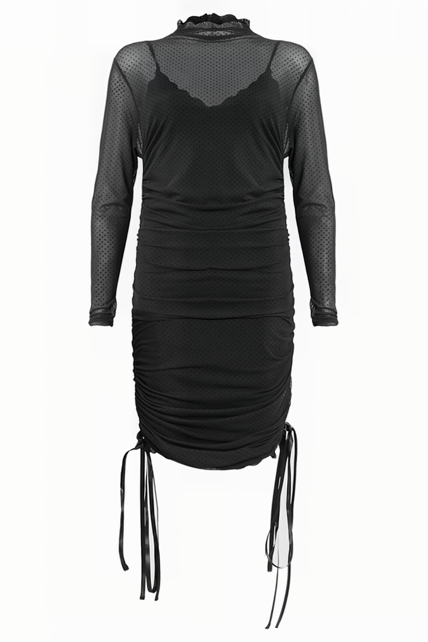 ADARA LACE DRESS BLACK 4