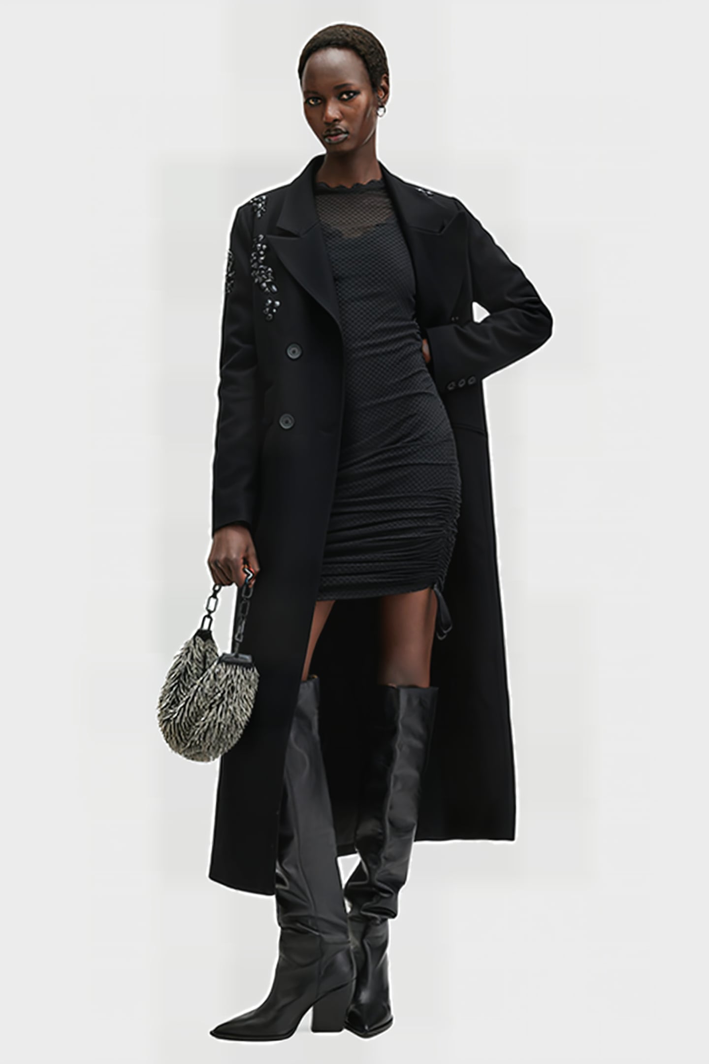 ADARA LACE DRESS BLACK 6