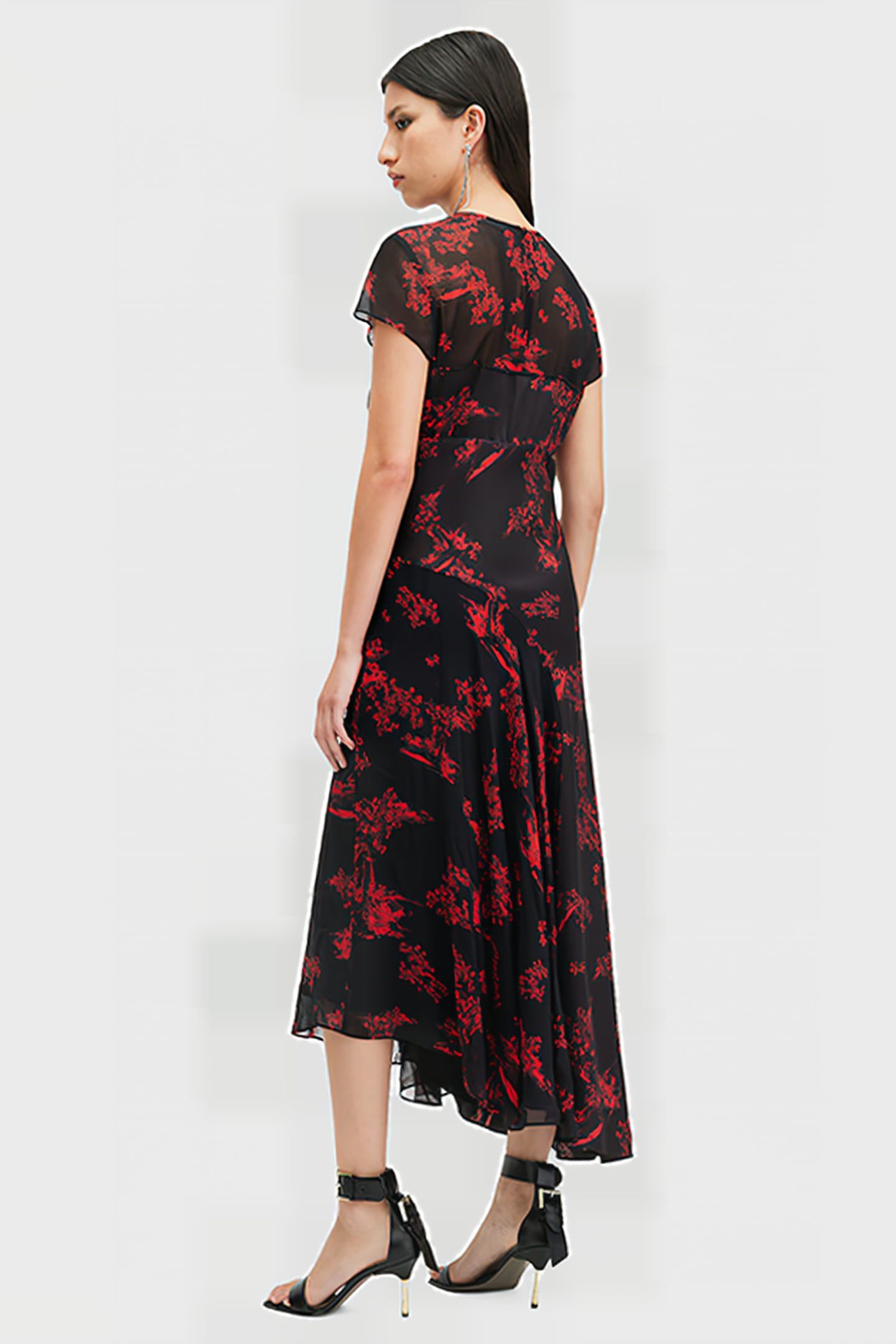 TASHA DRESS MARIA SIREN RED 2