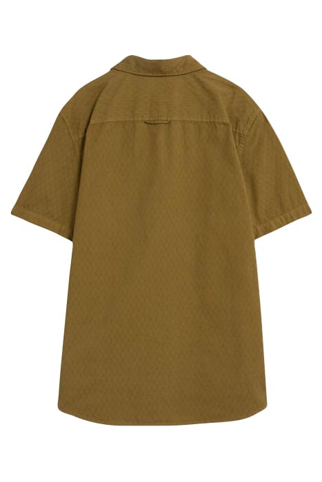 GADDESBY SS SHIRT KHAKI GREEN 2