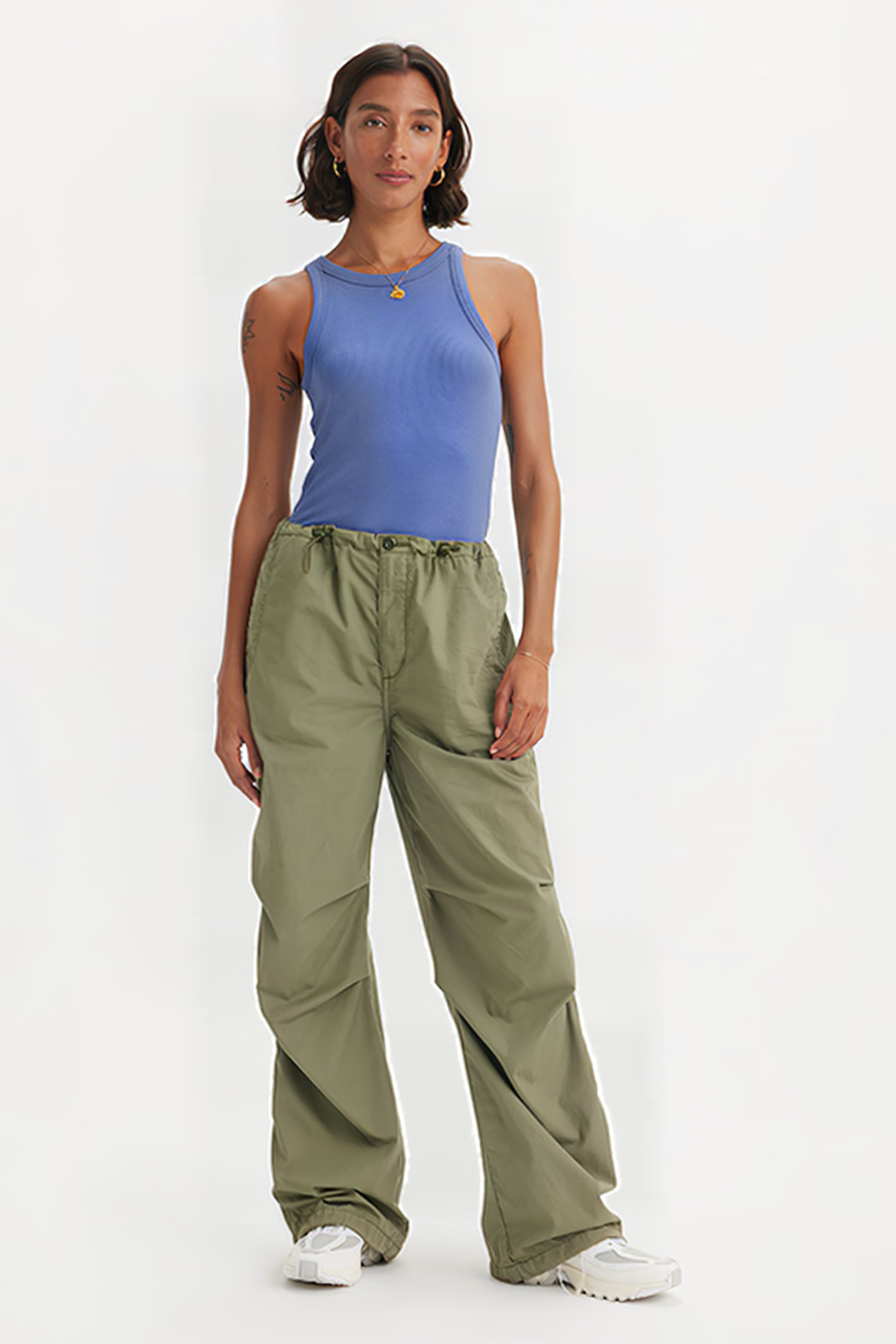 PARACHUTE PANT 2024 DEEP LICHEN GREEN 1