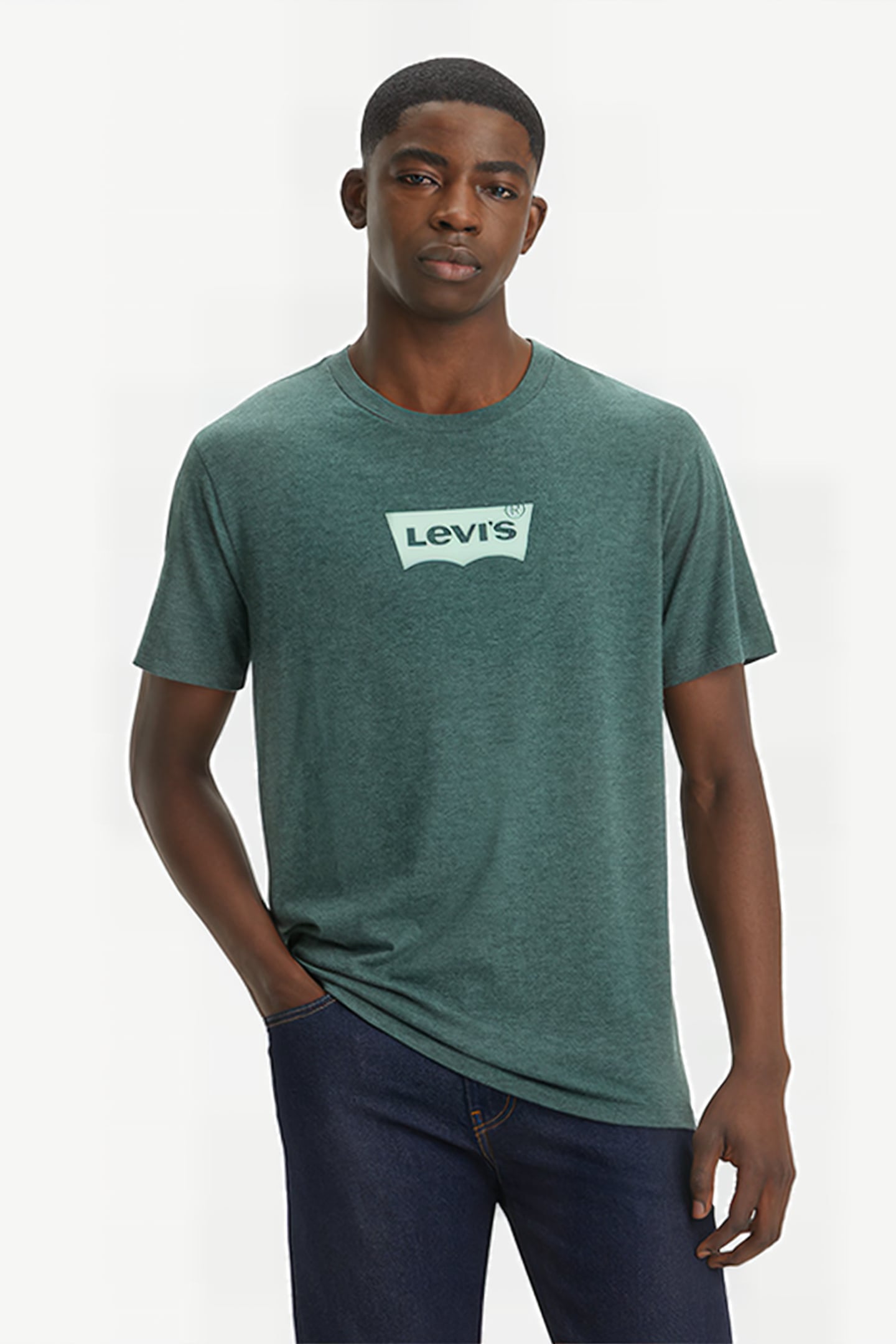 GRAPHIC CREWNECK TEE SSNL CORE BW TRI BL 1
