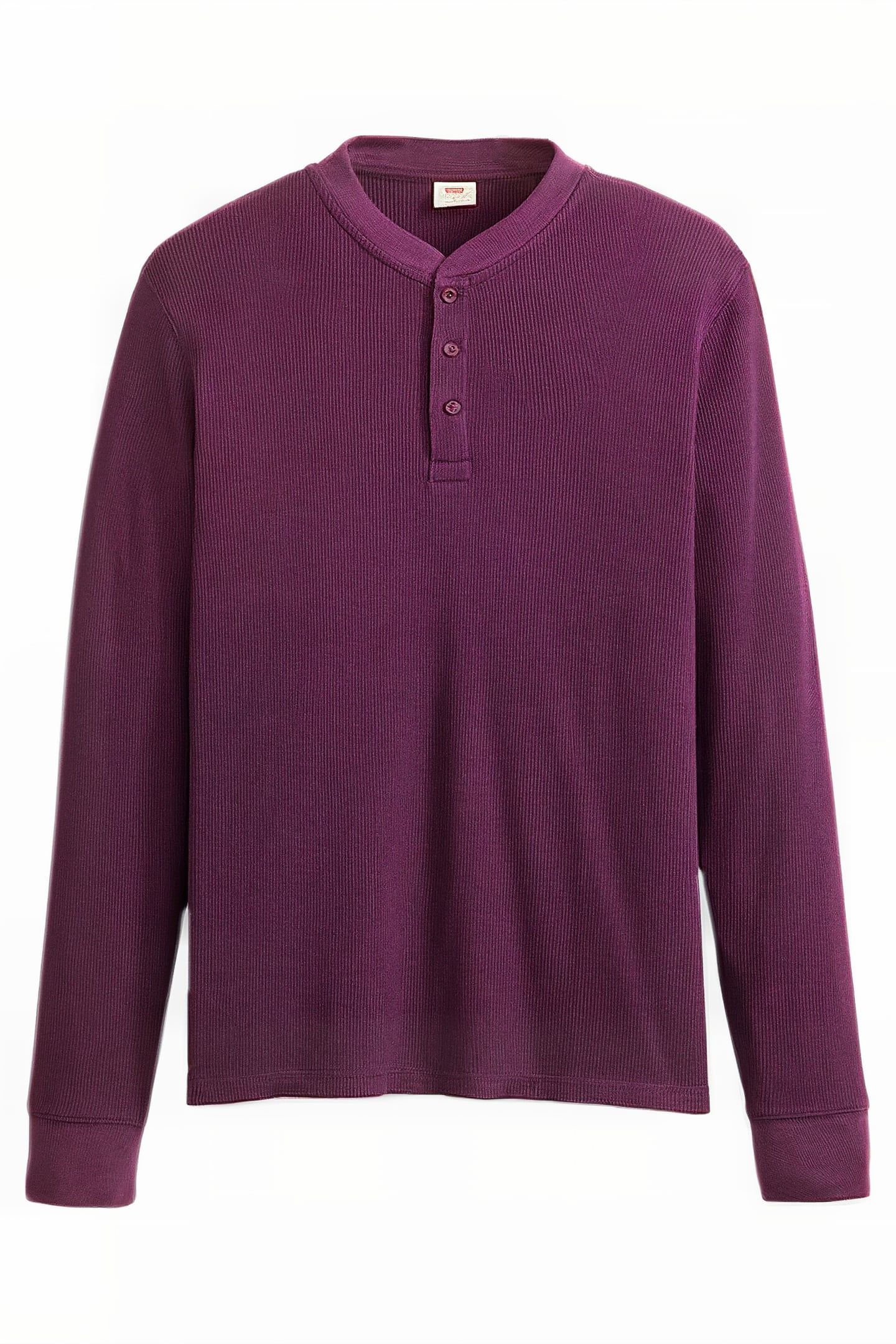LS THERMAL 3 BTTN HENLEY POTENT PURPLE 3