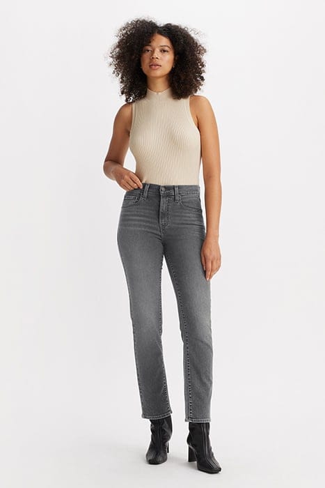 724 HIGH RISE STRAIGHT GREY GHOST 1