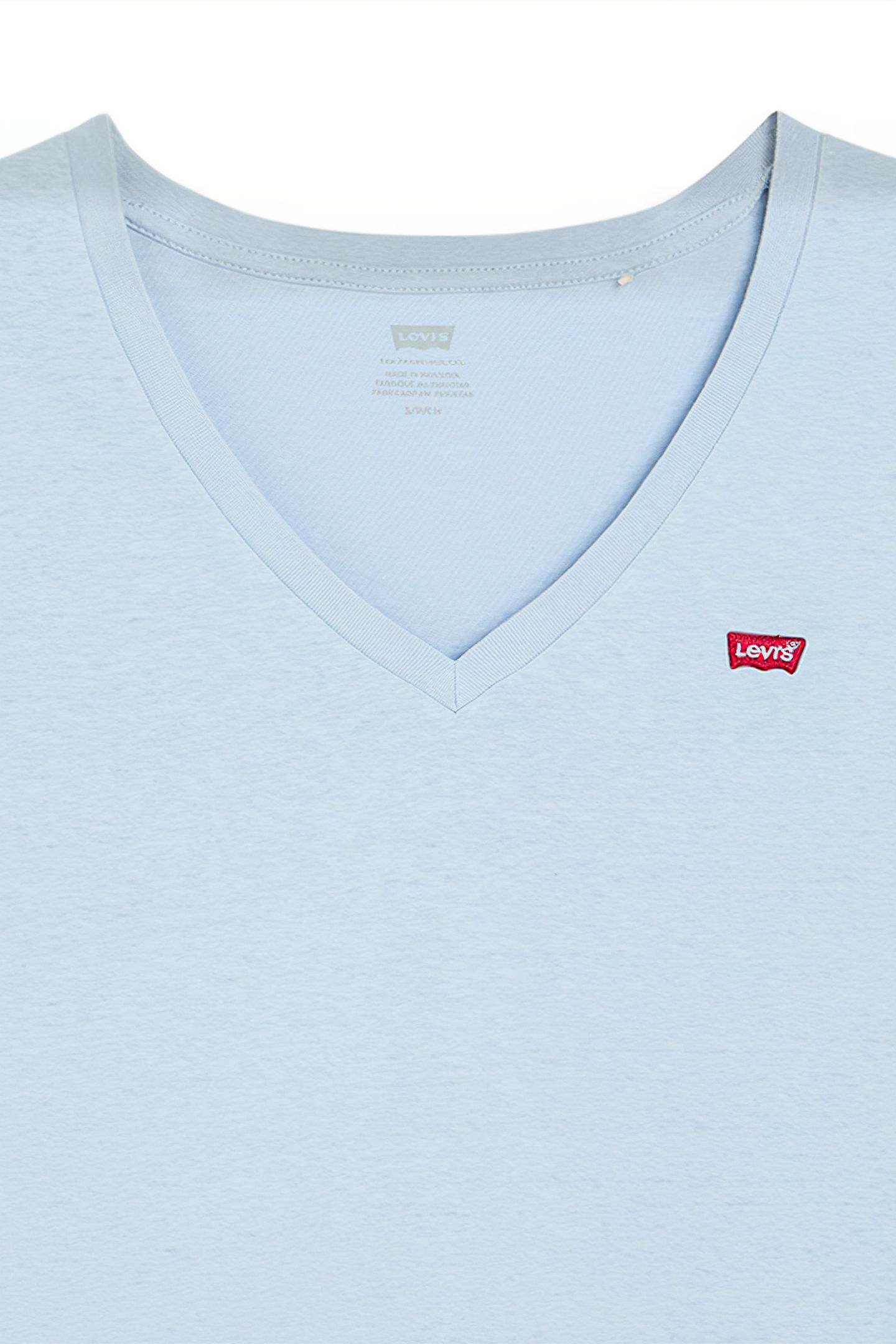PERFECT SLUB VNECK NIAGARA MIST SLUB 7