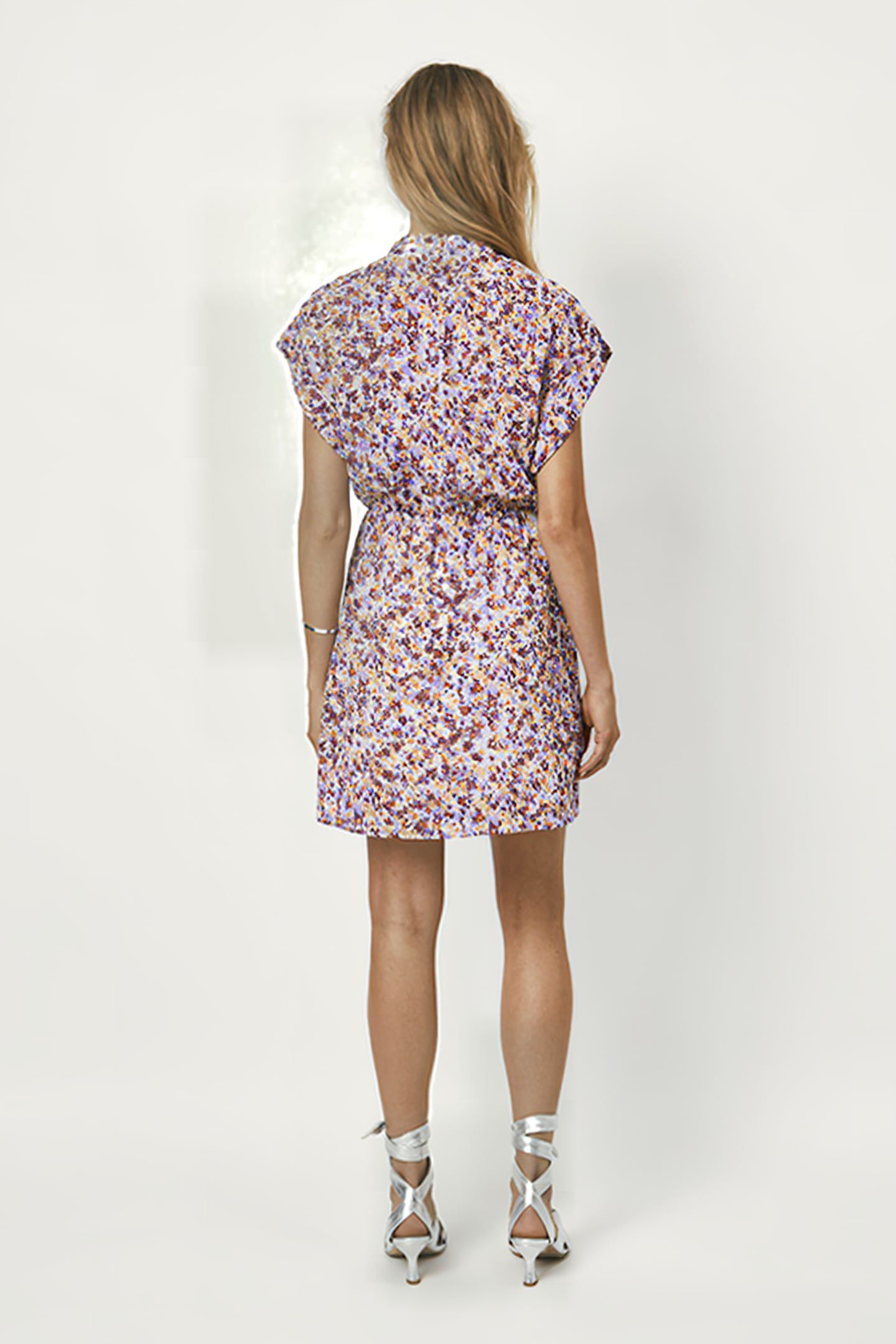 HANNA PRINTED MINI DRESS MULTICOLOUR 6