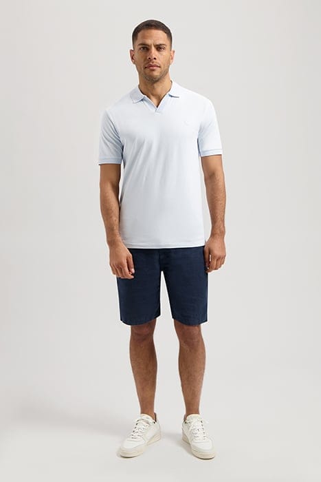 DS_BOWIE V-NECK POLO LT. BLUE 3