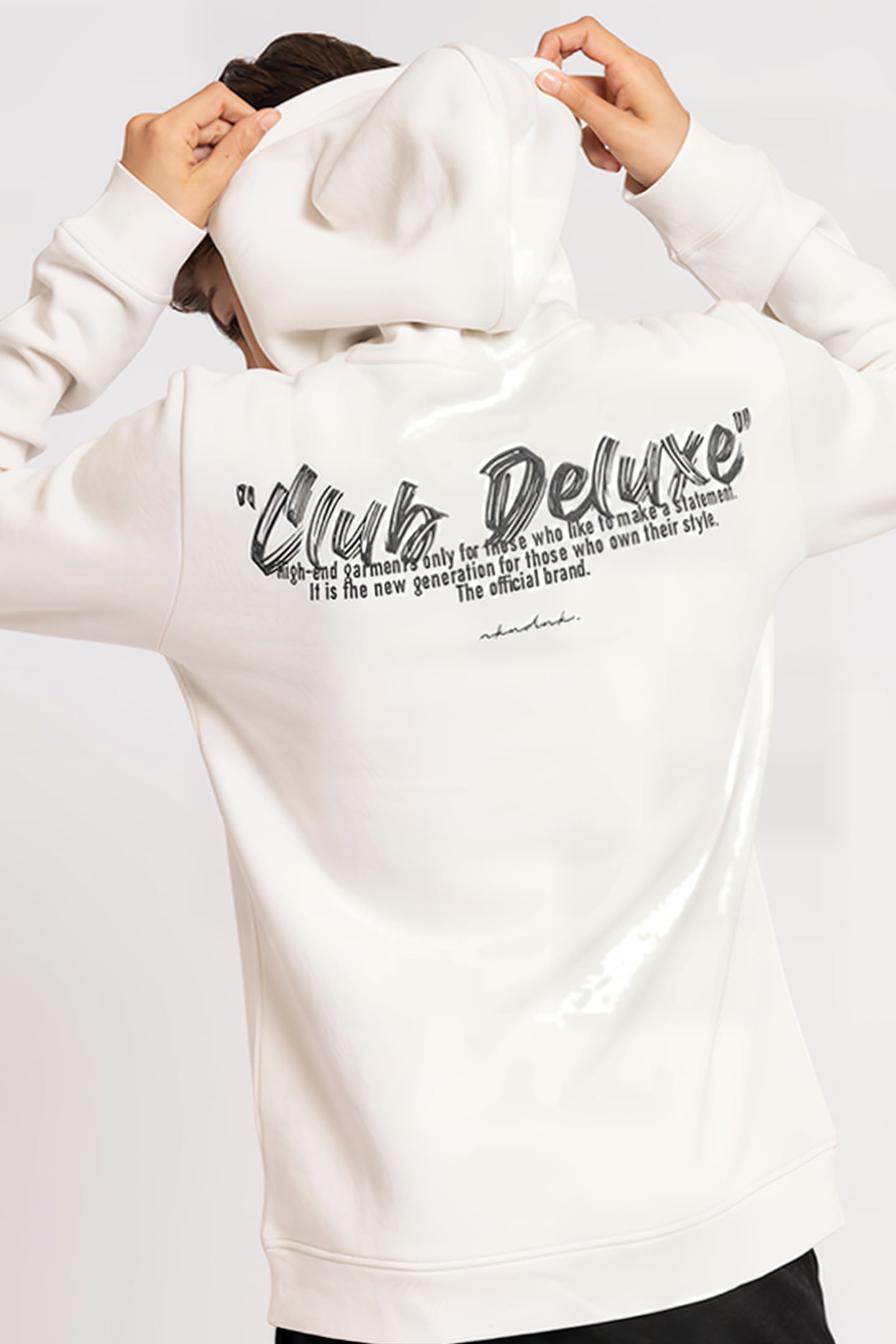 DELUXE HOODIE OFF WHITE 4