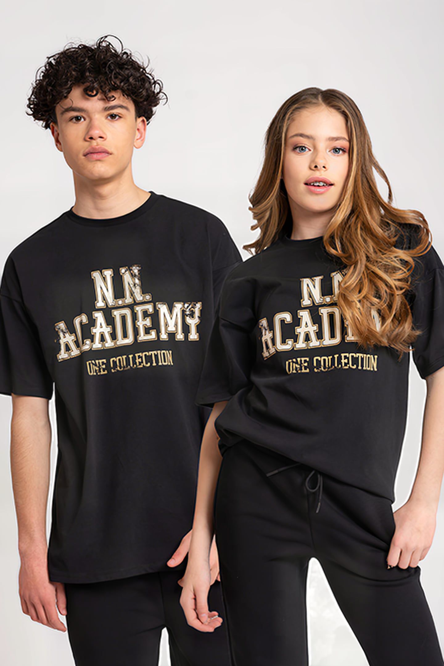 NN ACADEMY T-SHIRT BLACK 1