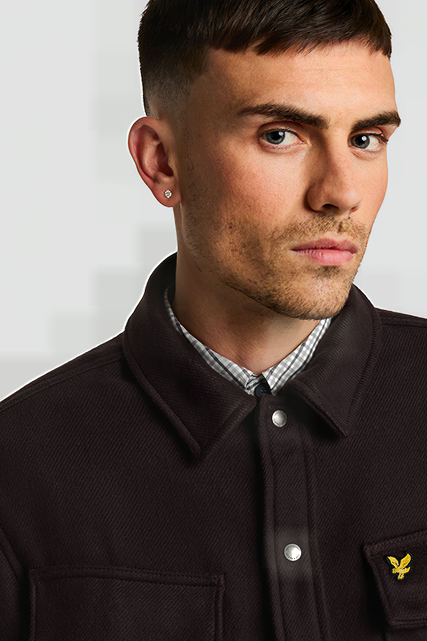 BRUSHED OVERSHIRT SEDIMENT 5