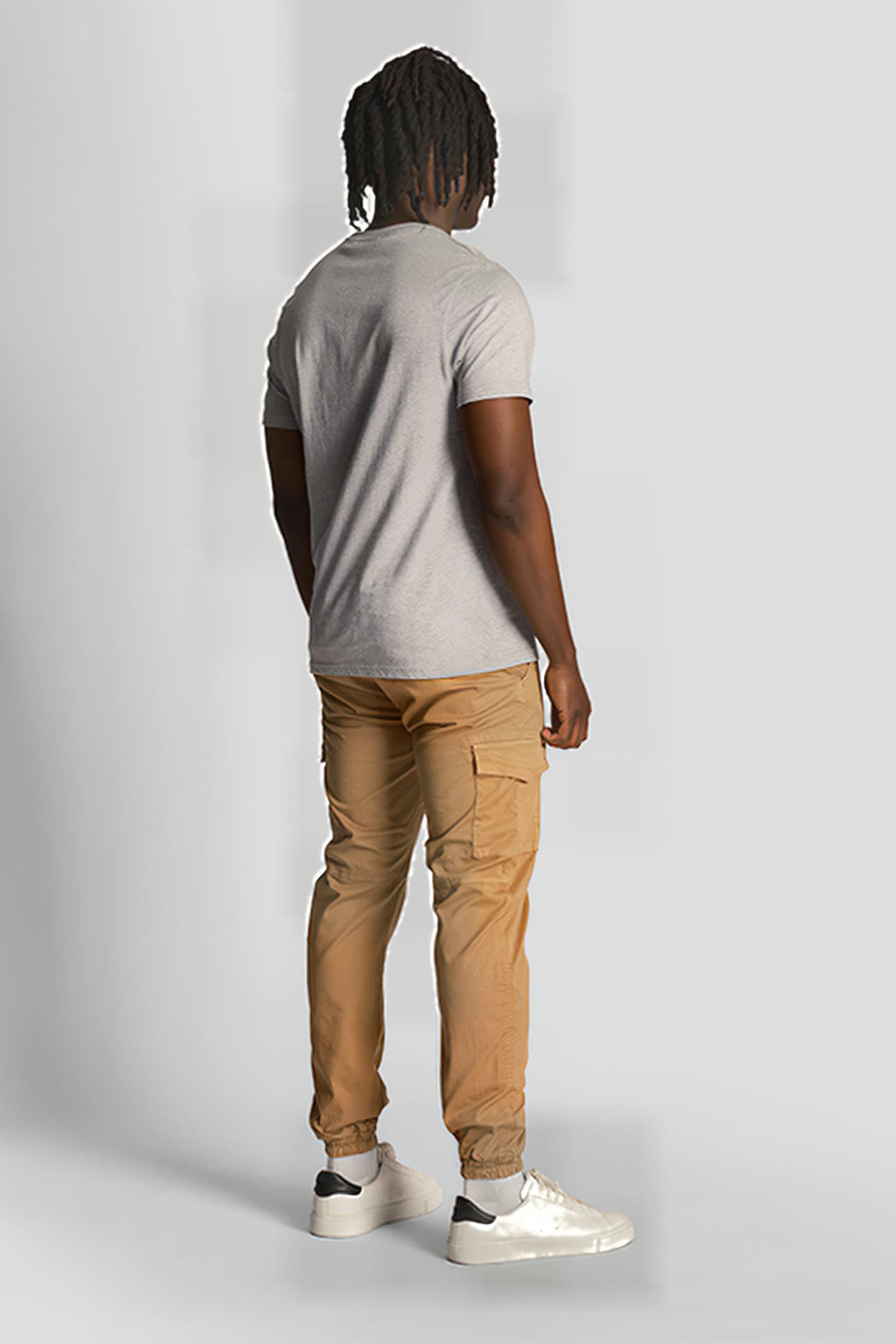 UPTON PARK CARGO TROUSERS BEIGE 2