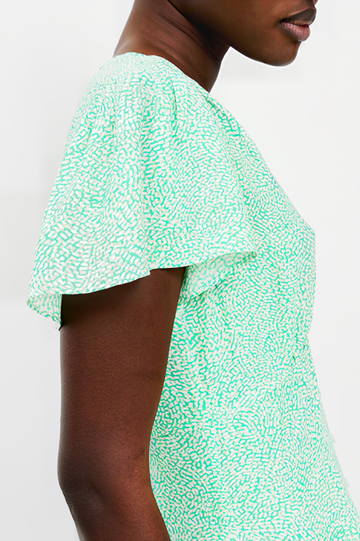 BERNICE VNK TEA DRESS MINTED GREEN 3