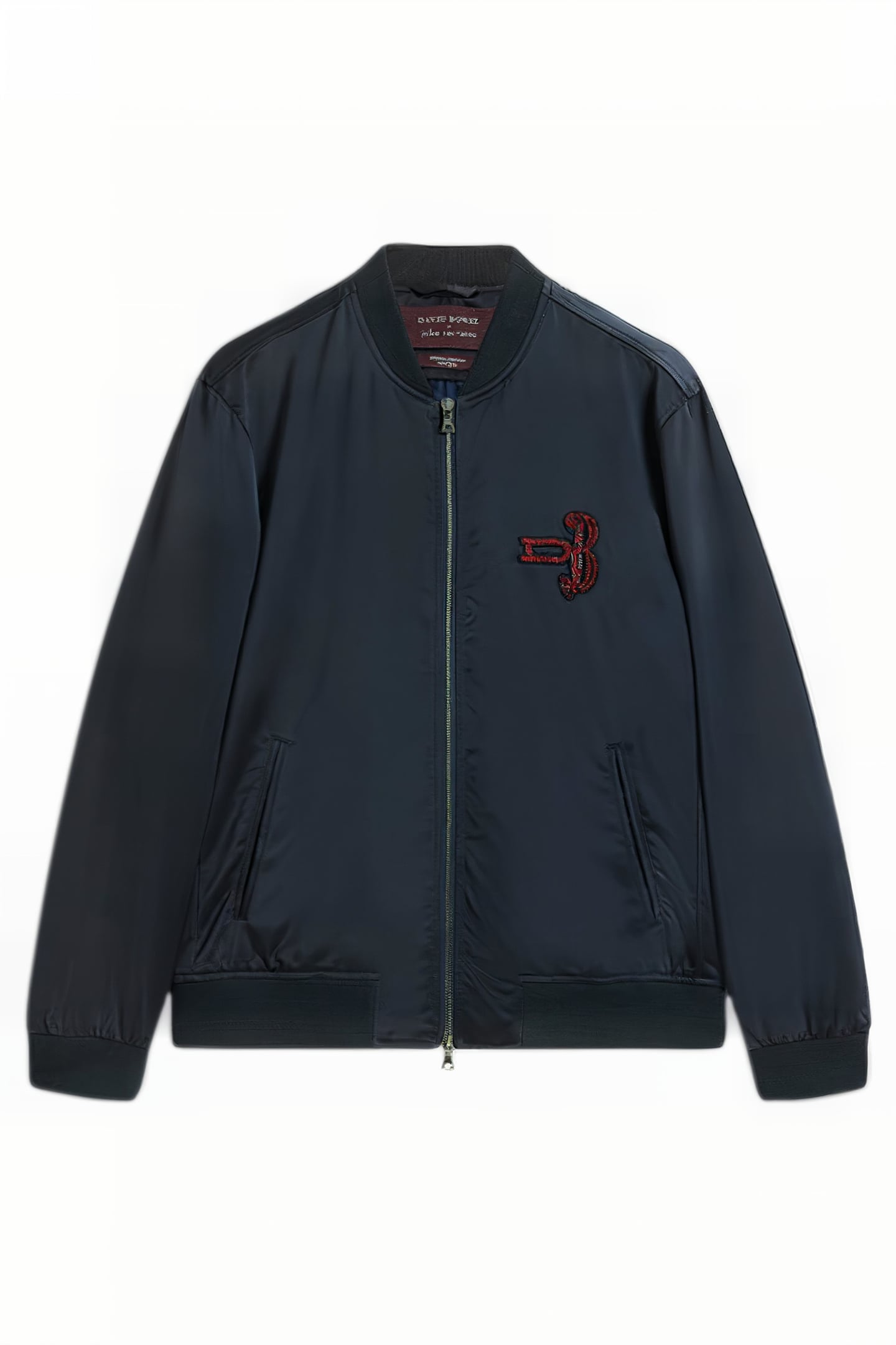 DAVID BOWIE BOMBER JACKET NAVY 2