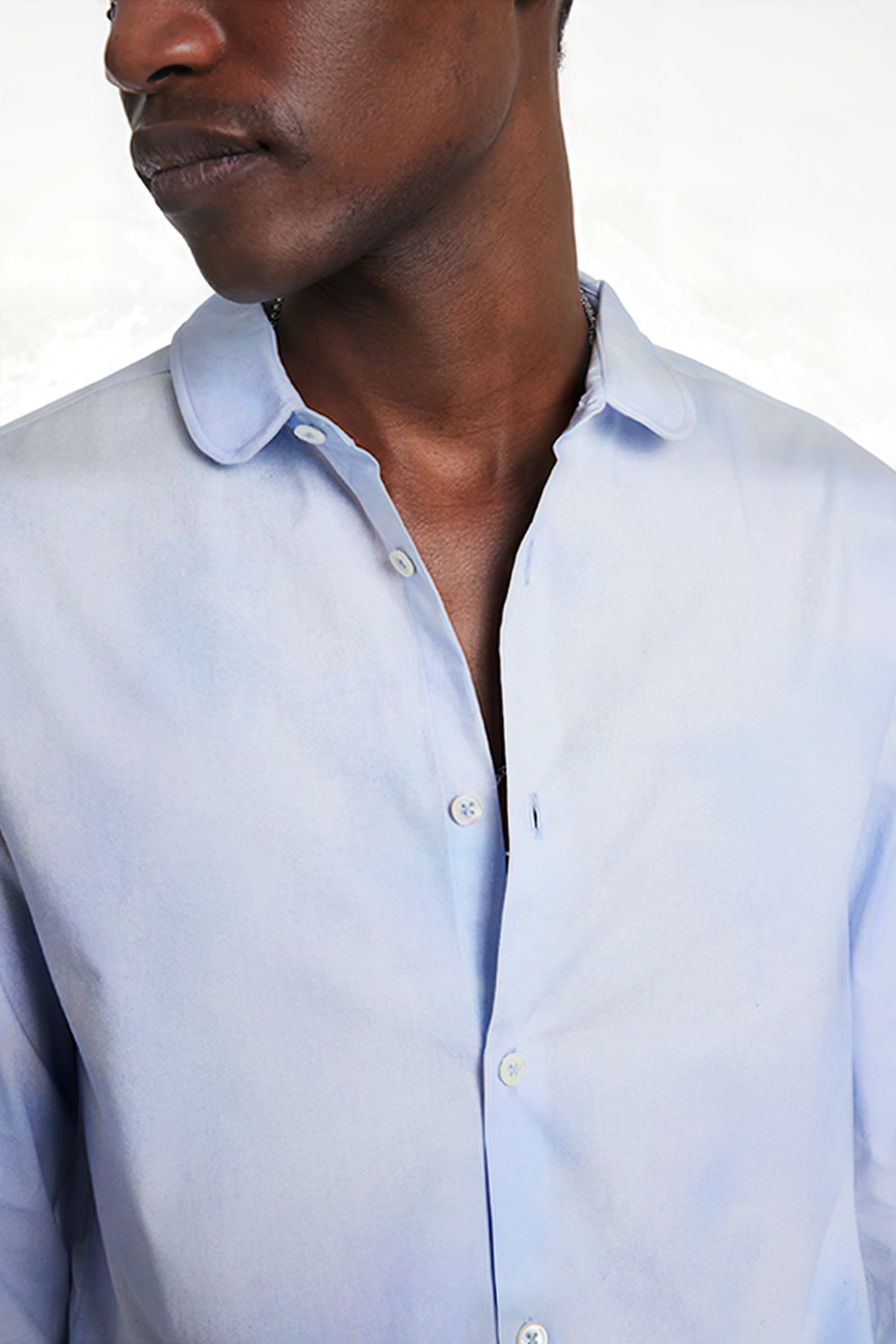 SLIM FIT SHIRT WITH WIRE WINTER SKY BLUE 3