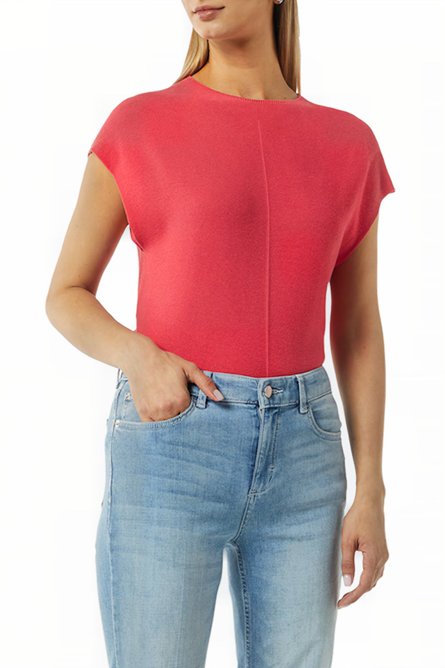COMMA PULLOVER PINK 1