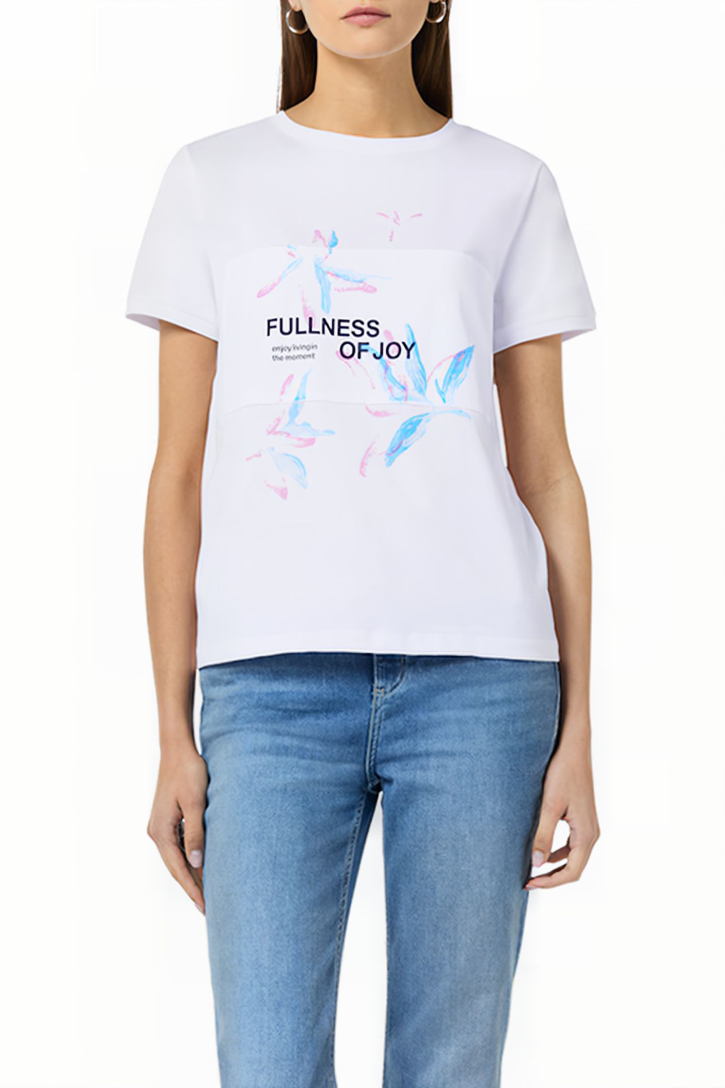 COMMA T-SHIRTS WHITE 1