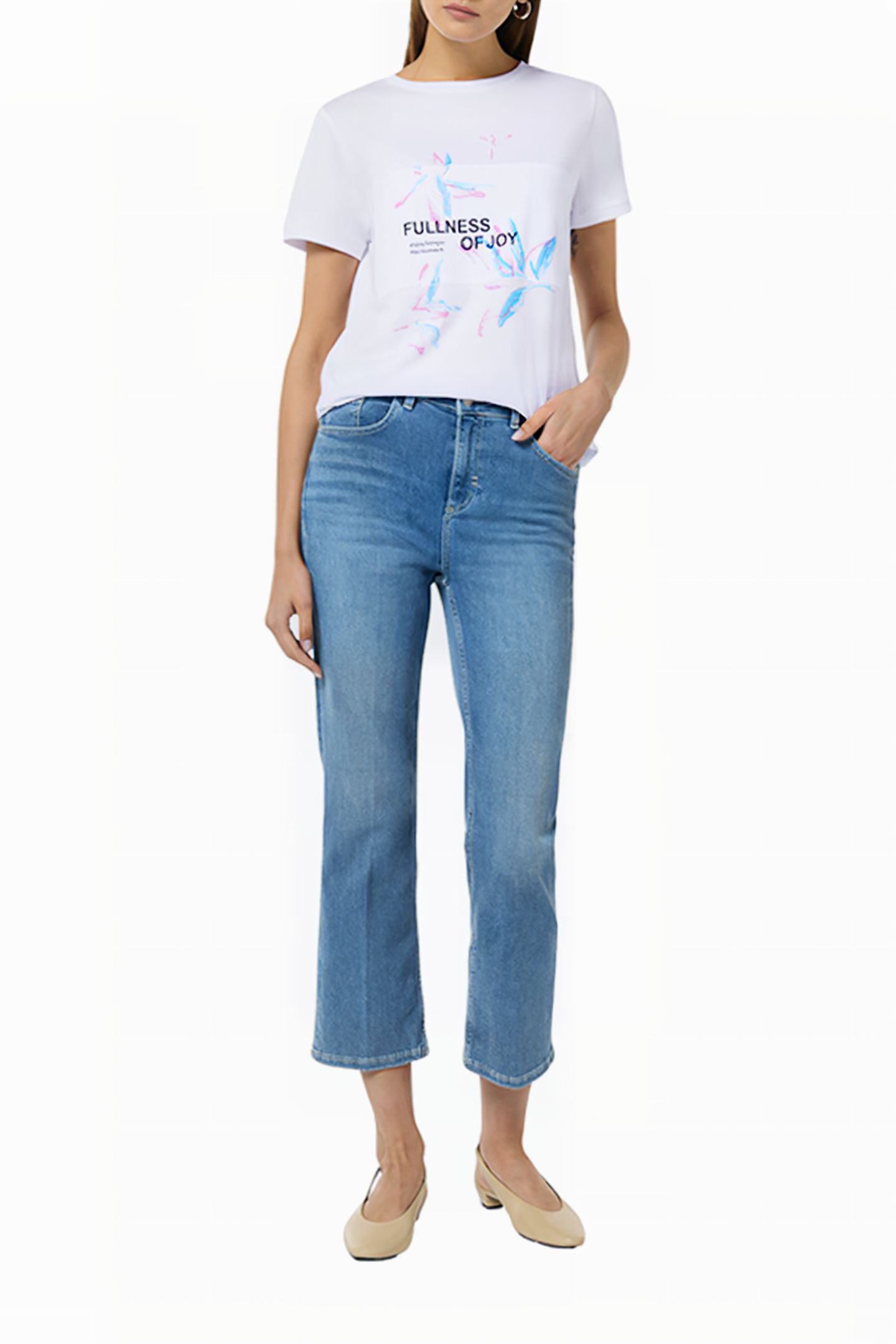 COMMA T-SHIRTS WHITE 2