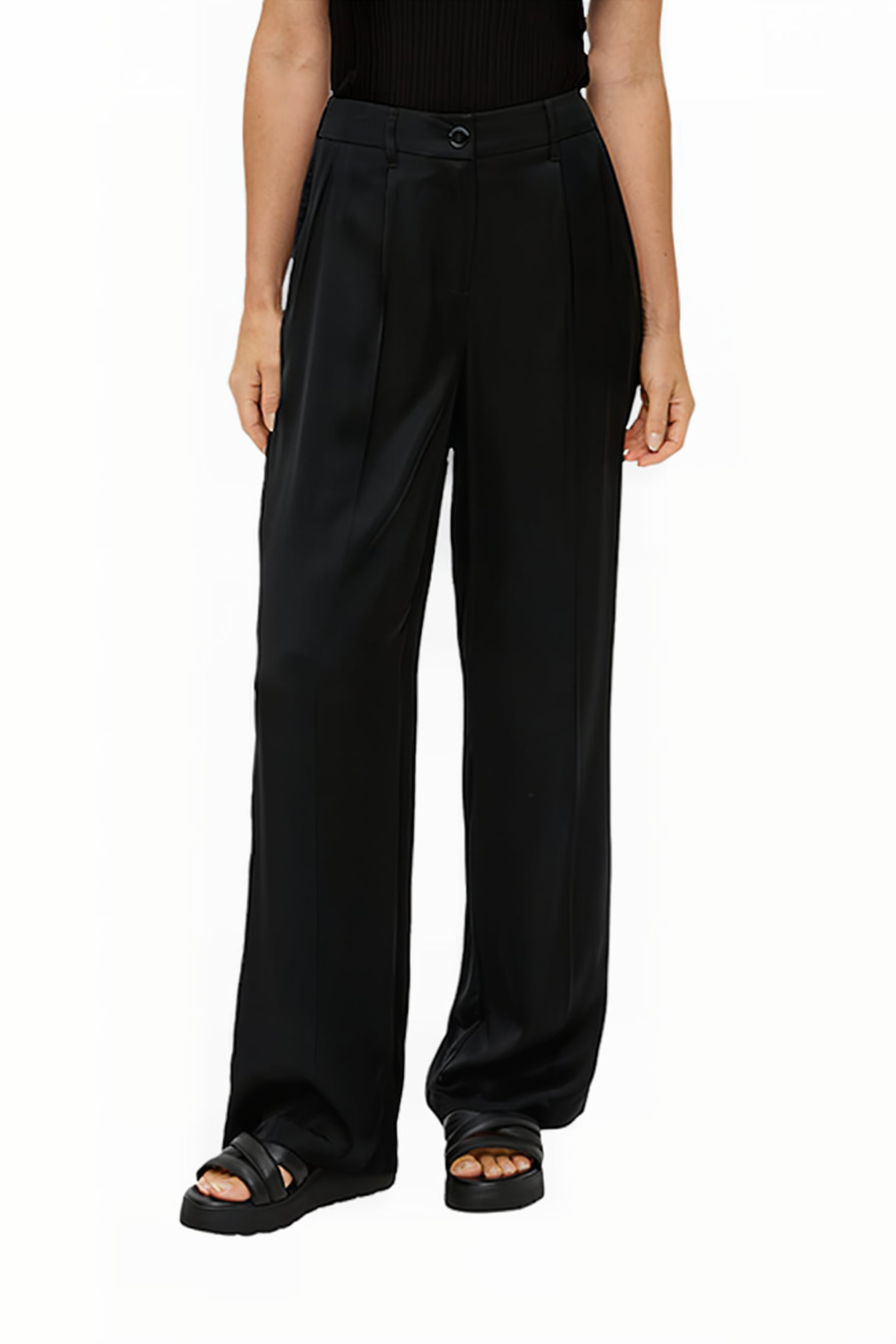 S.OLIVER PANTS BLACK 1