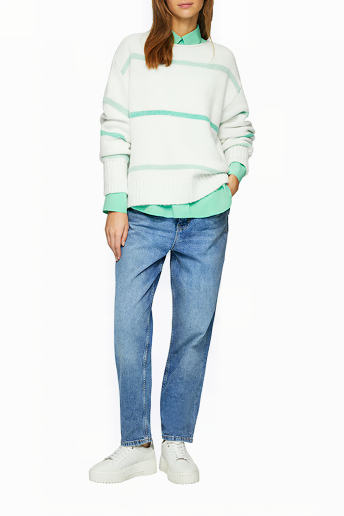 S.OLIVER PULLOVER OFF-WHITE 2