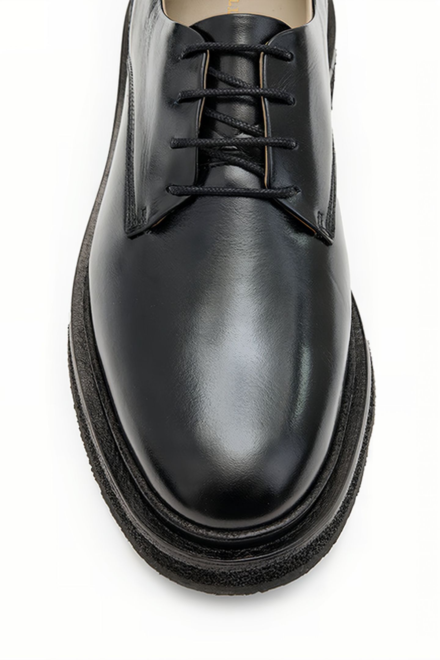 ESCHER LACE UP BLACK SHINE 5