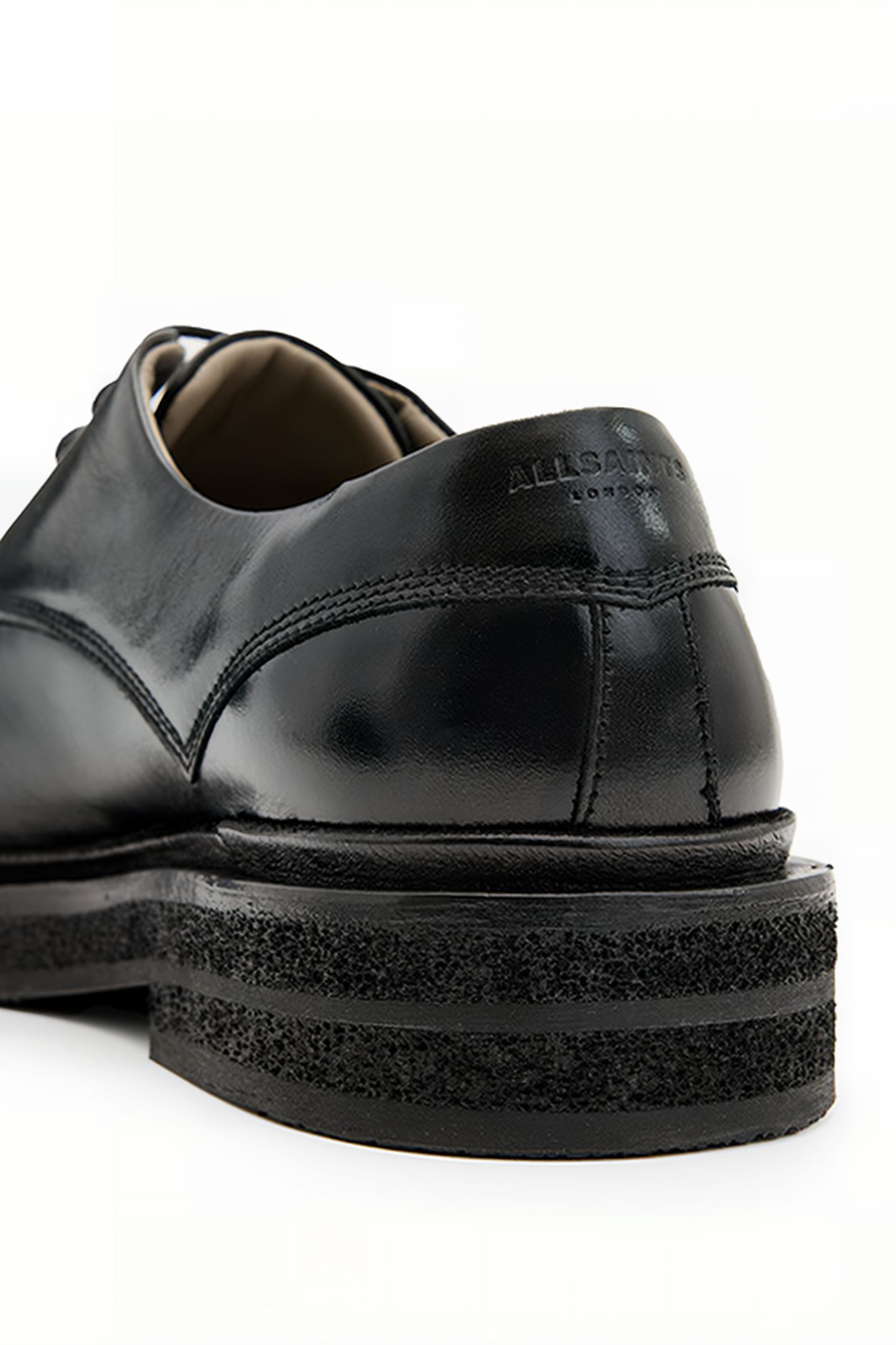 ESCHER LACE UP BLACK SHINE 6