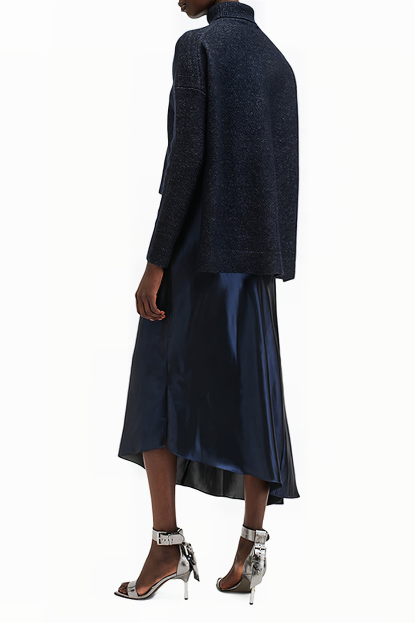 AMOS SPARKLE DRESS MIDNIGHT BLUE 2