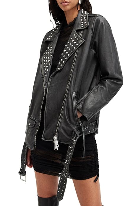 BILLIE CONICAL BIKER BLACK/GREY 5
