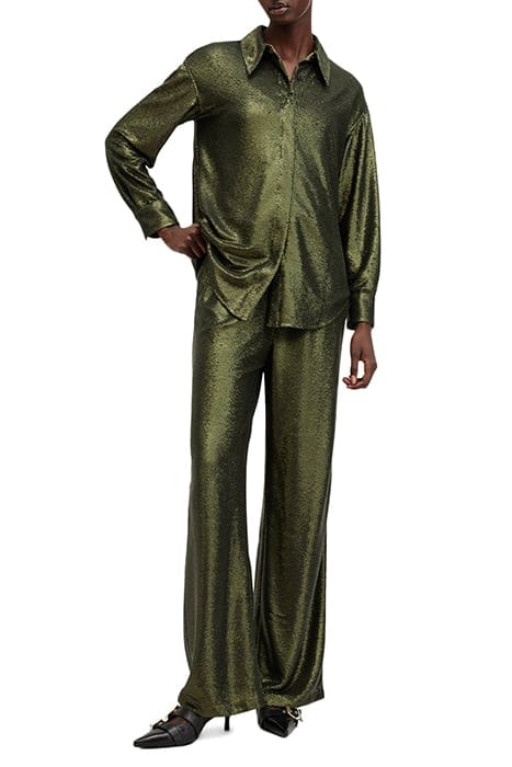 CHARLI SEQ SHIRT OLIVE GREEN 3