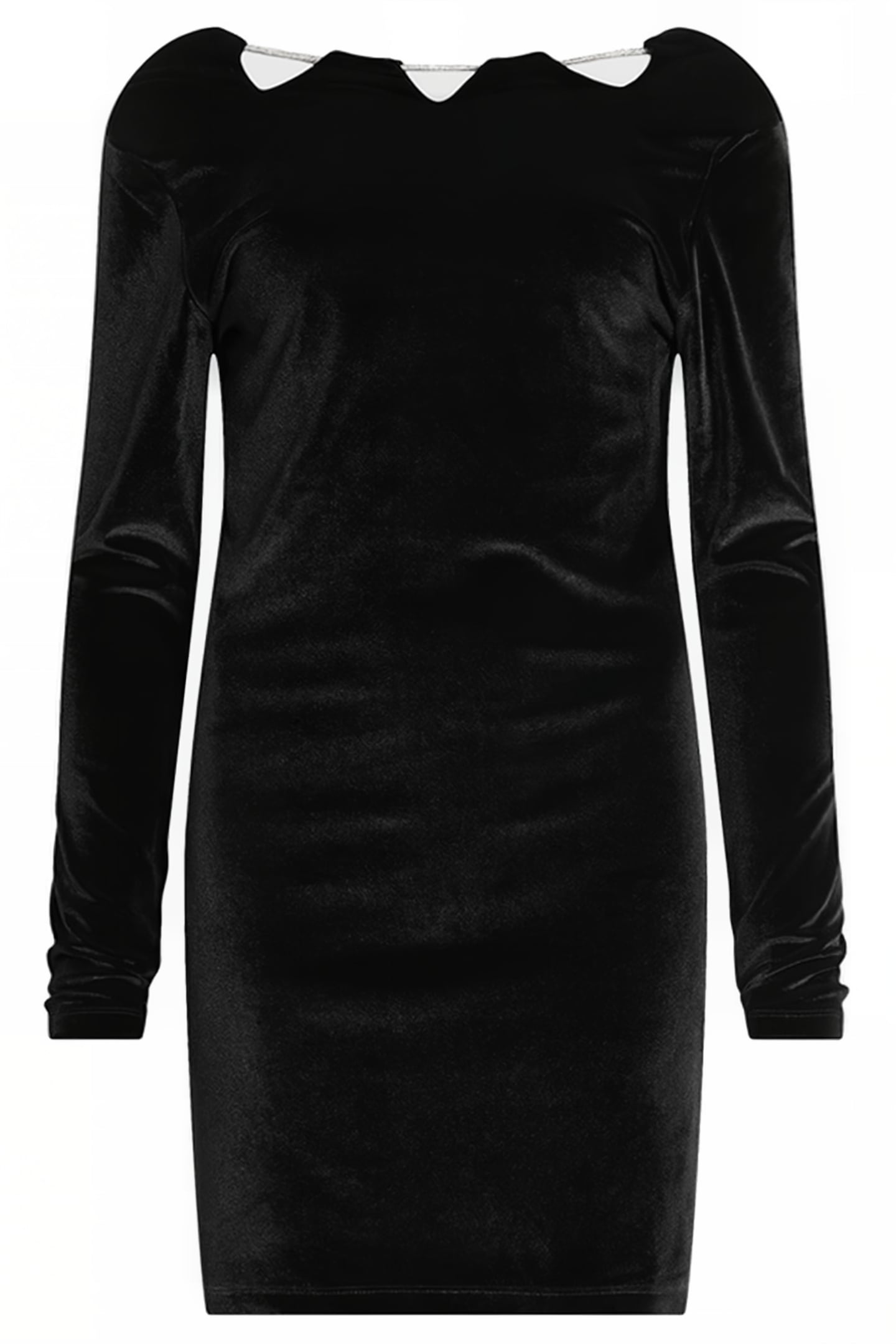 REGINA VELVET DRESS BLACK 5