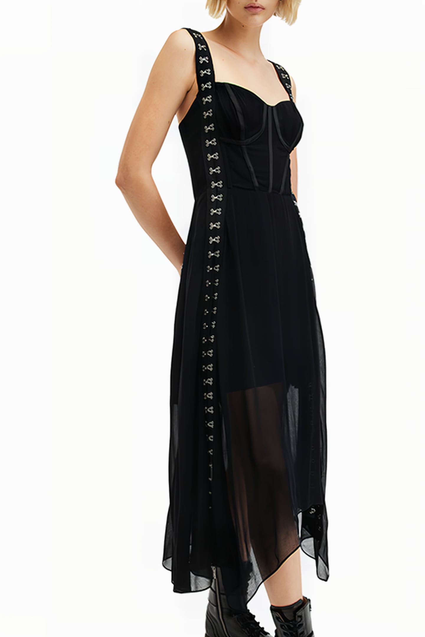 LUNA DRESS BLACK 4