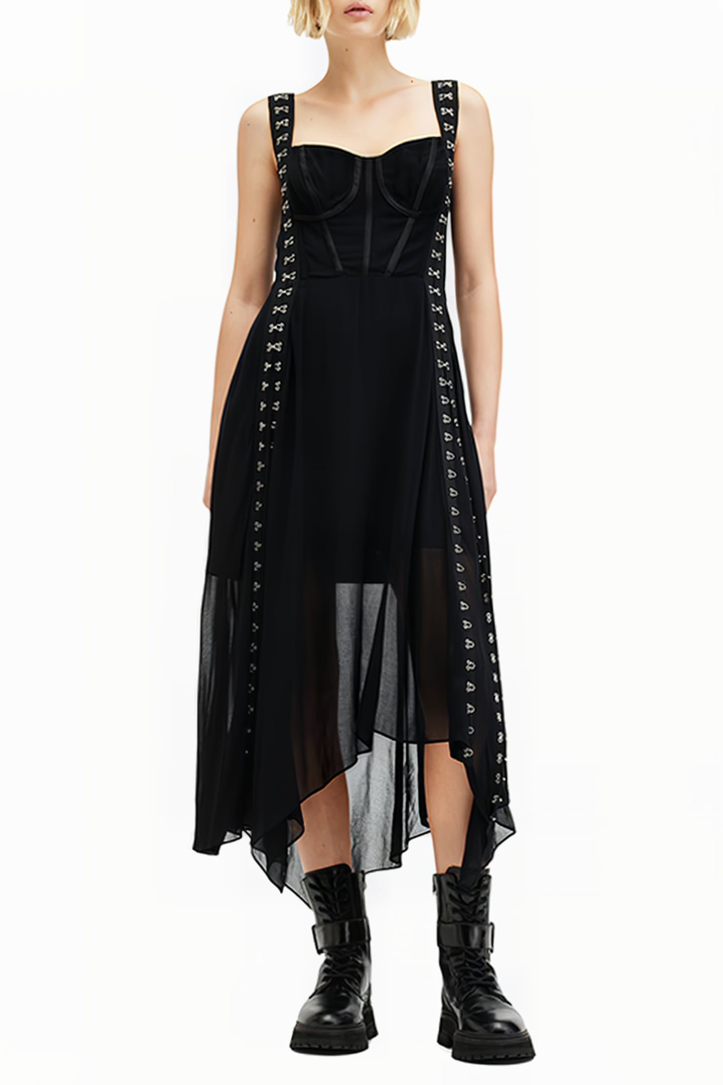 LUNA DRESS BLACK 1