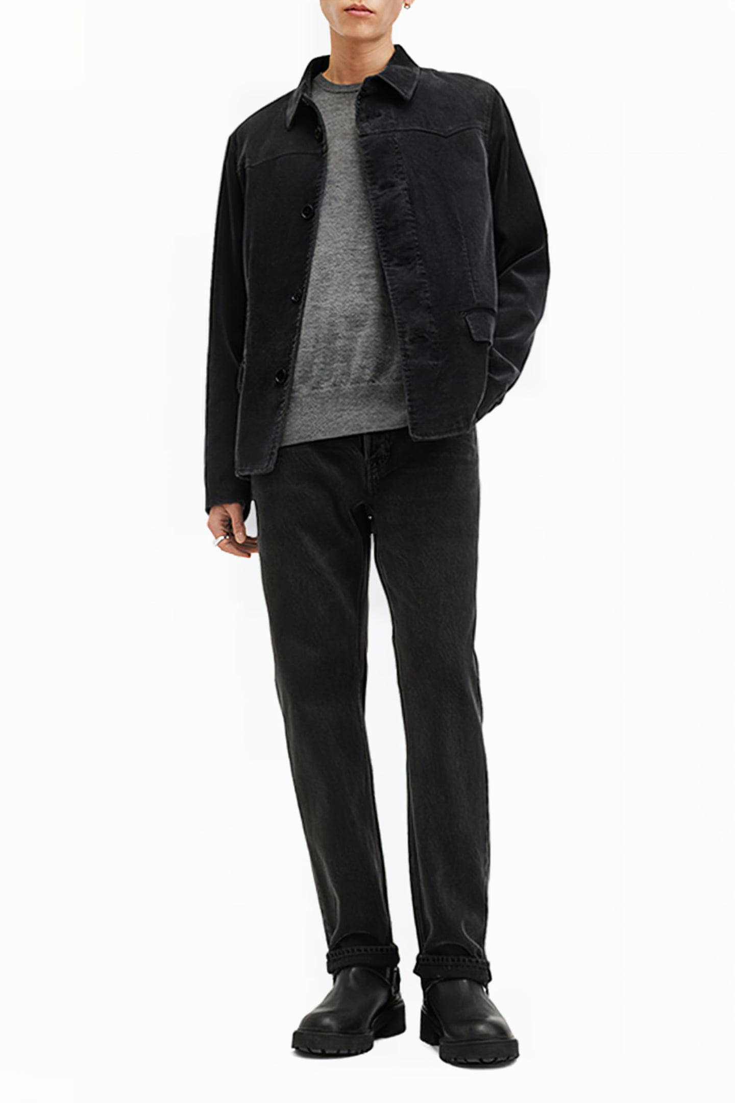 MODE MERINO CREW CARTER GREY 6