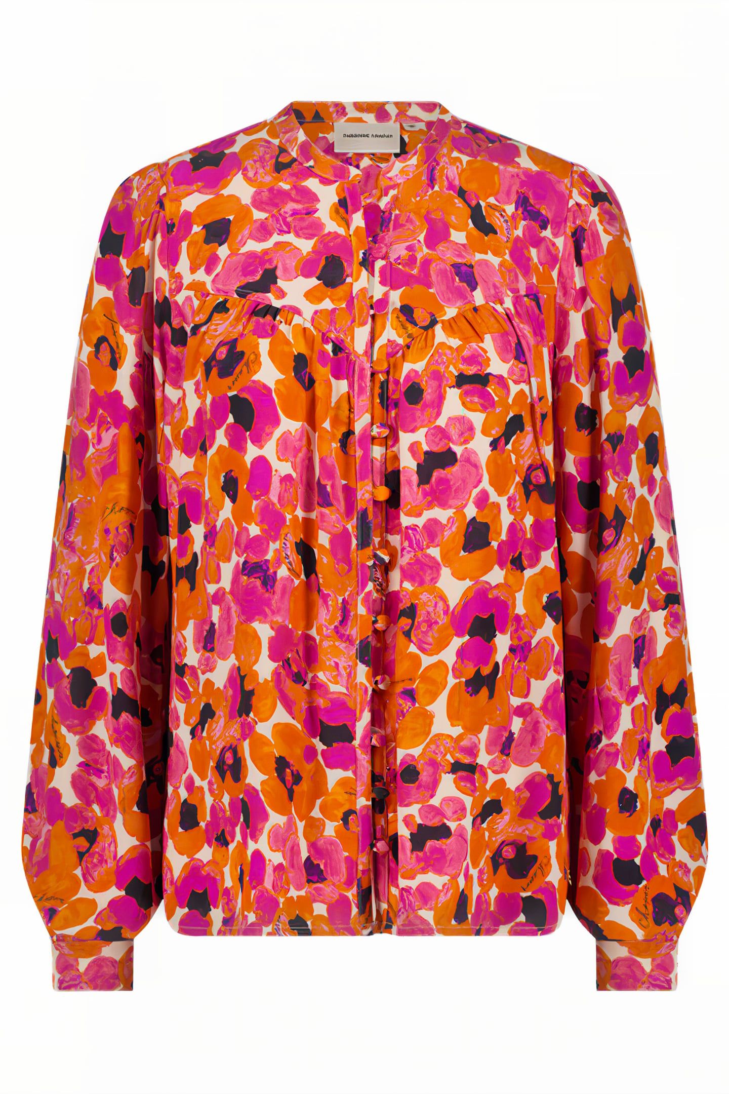 RESA BLOUSE PINK CANDY/MANDARIN 1