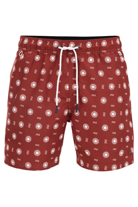 BEACH SHORT RUST BROWN 4