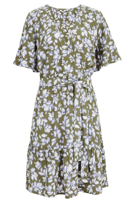 DRESS SHORT OLIVE GREEN 4