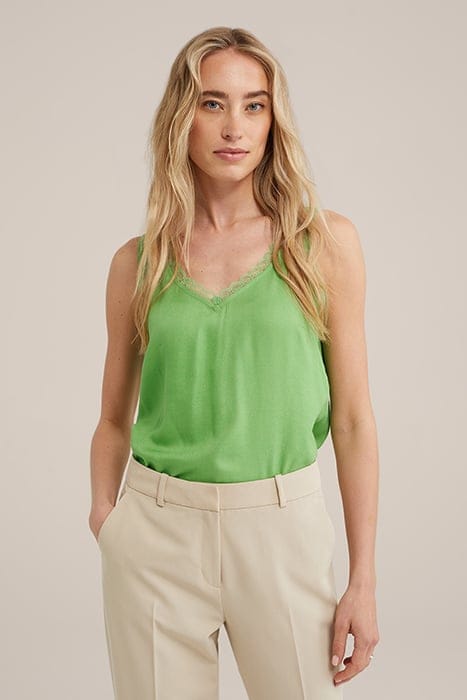 SINGLET BRIGHT GREEN 1