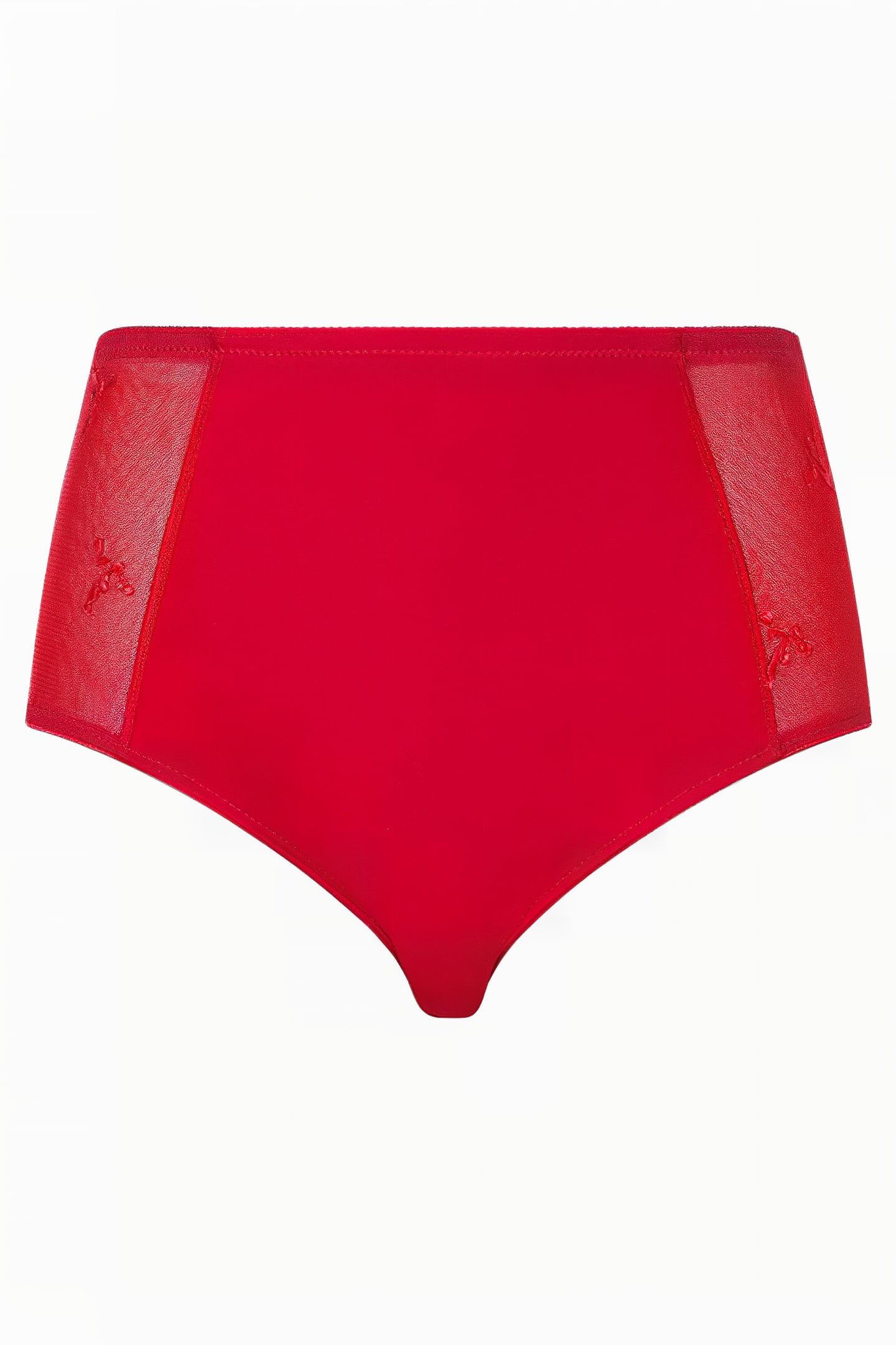 CO BO. FULL BRIEF SUPPORT HIGH W. SCARLET/PEACH 3