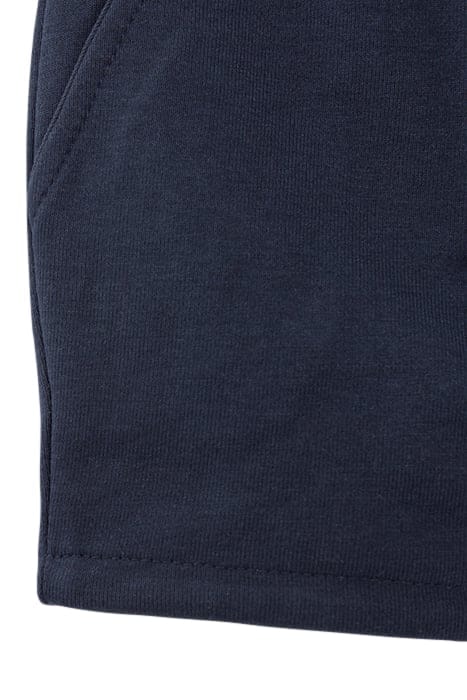 BABY BOYS' NAVY/ORIGAMI PRINT REVERSIBLE SHORTS 6