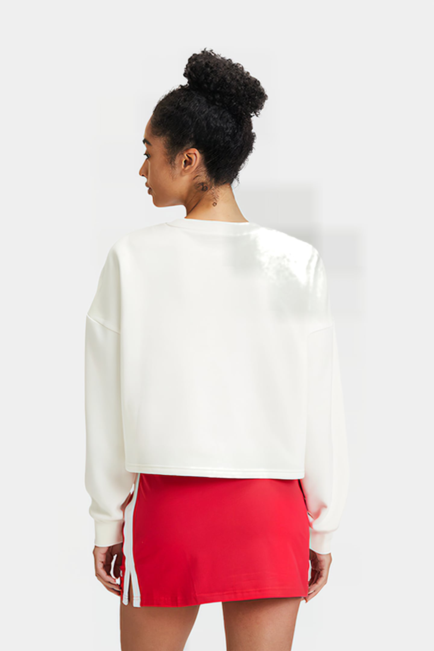 LEWISTOWN CREW SWEAT ANTIQUE WHITE 2