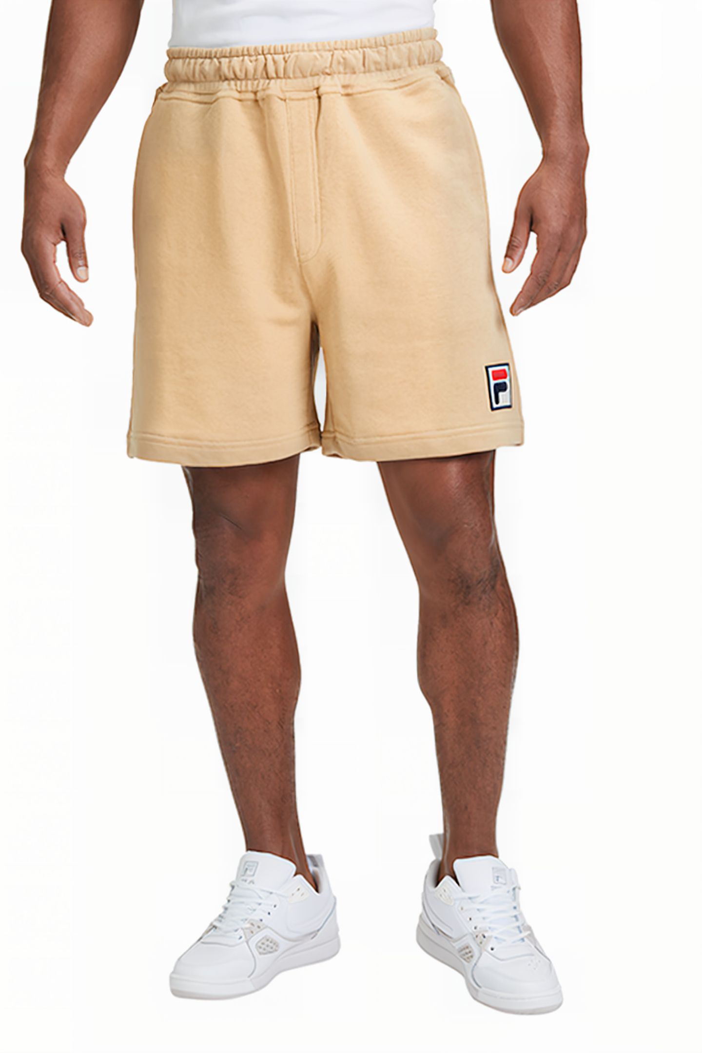 LONGARONE SWEAT SHORTS CORNSTALK 1
