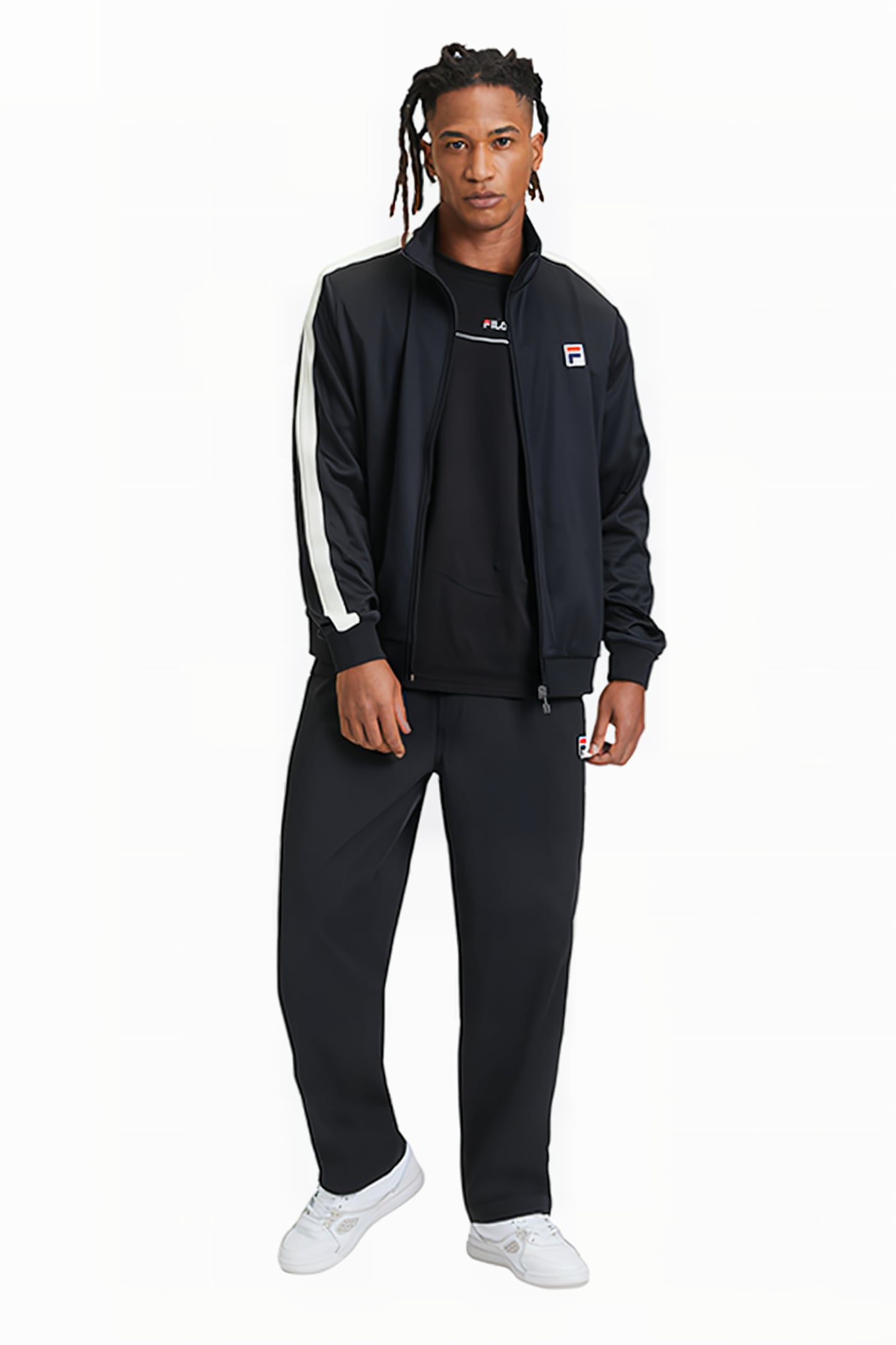 LUGUSE WOVEN CARGO JOGGER BLACK 3