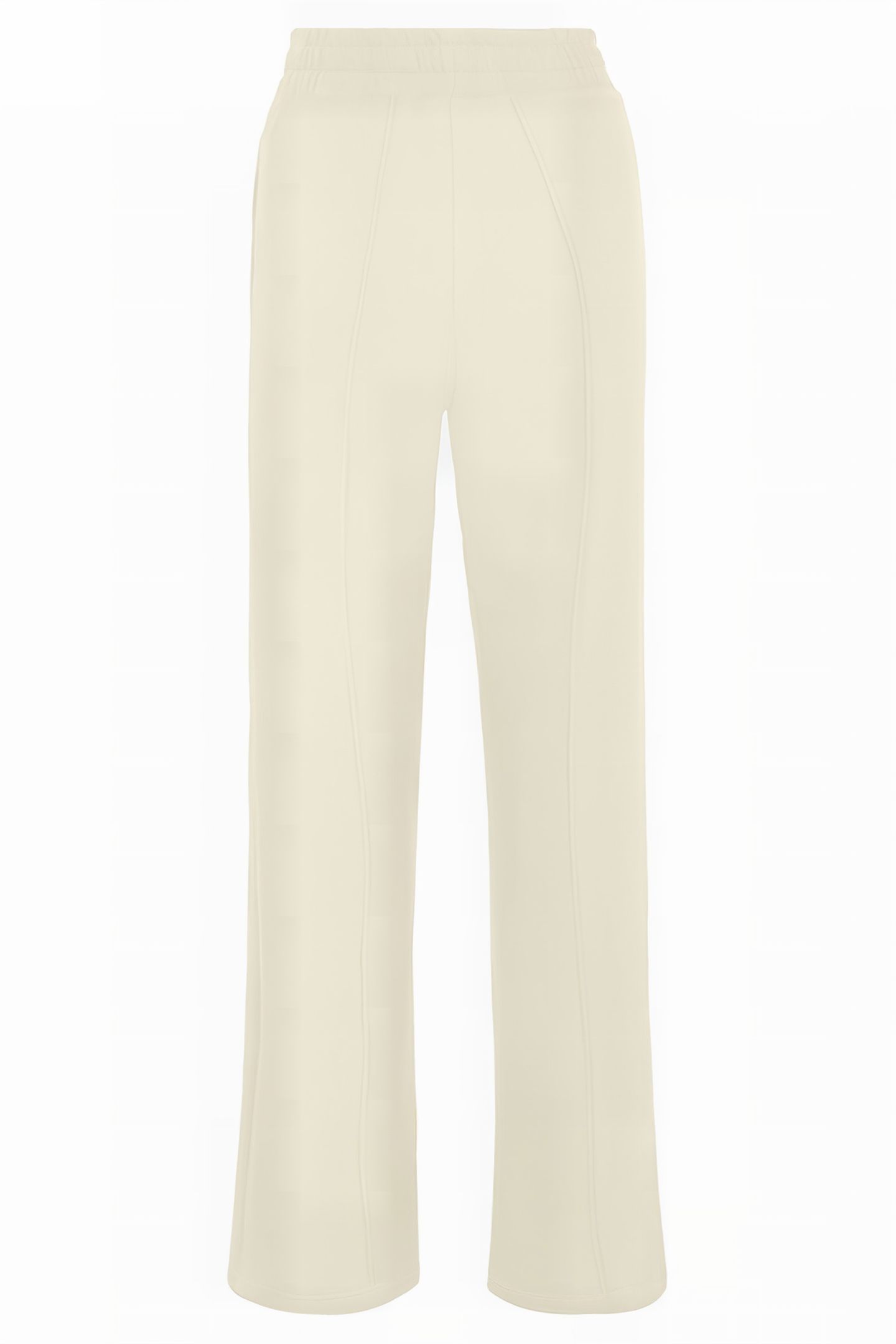 LAUKA WIDE TRACK PANTS ANTIQUE WHITE 2