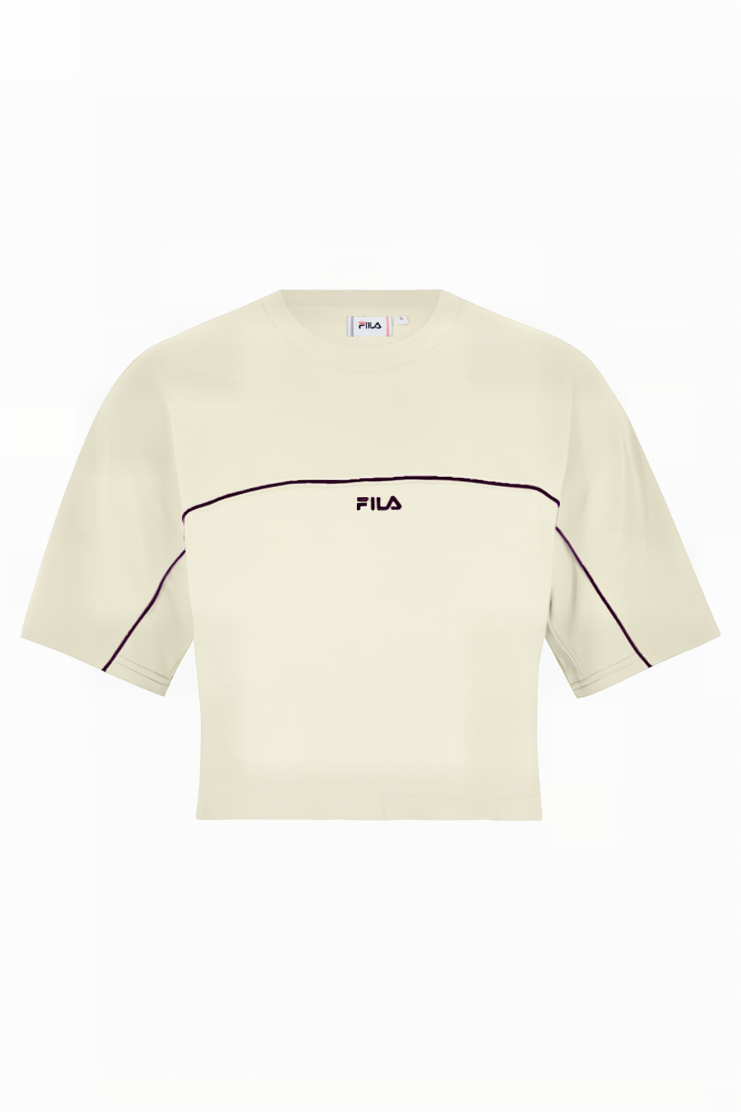 LOOBU BLOCKED TEE ANTIQUE WHITE 1