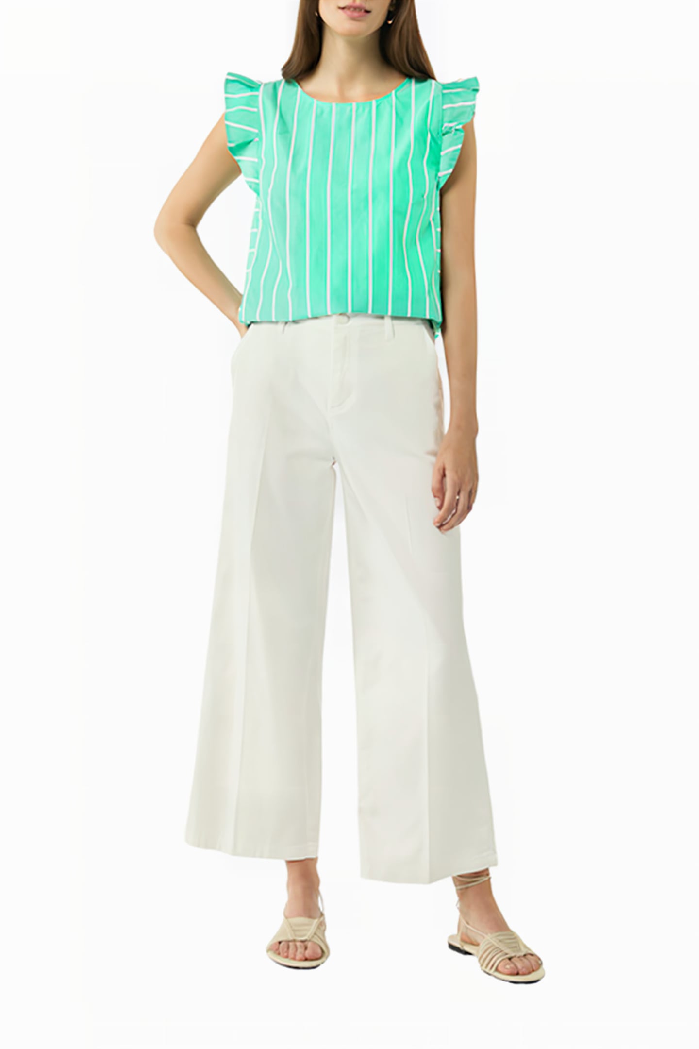 COMMA BLOUSES GREEN 2