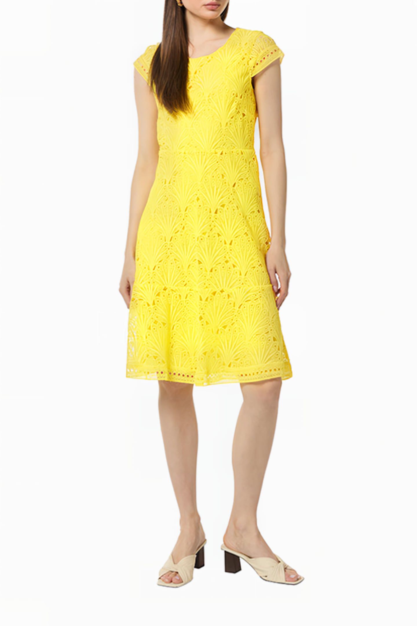COMMA DRESSES YELLOW 1