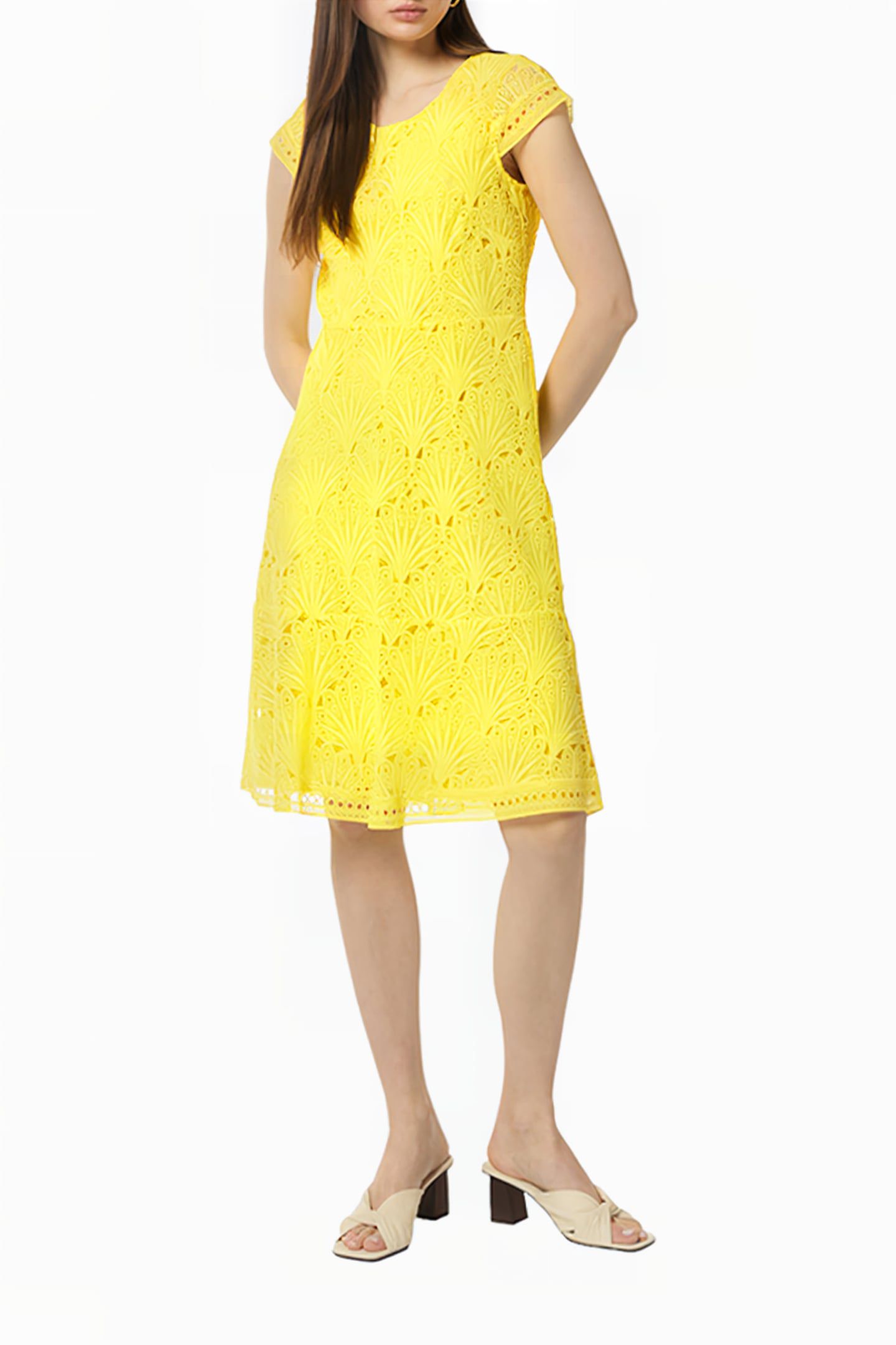 COMMA DRESSES YELLOW 4