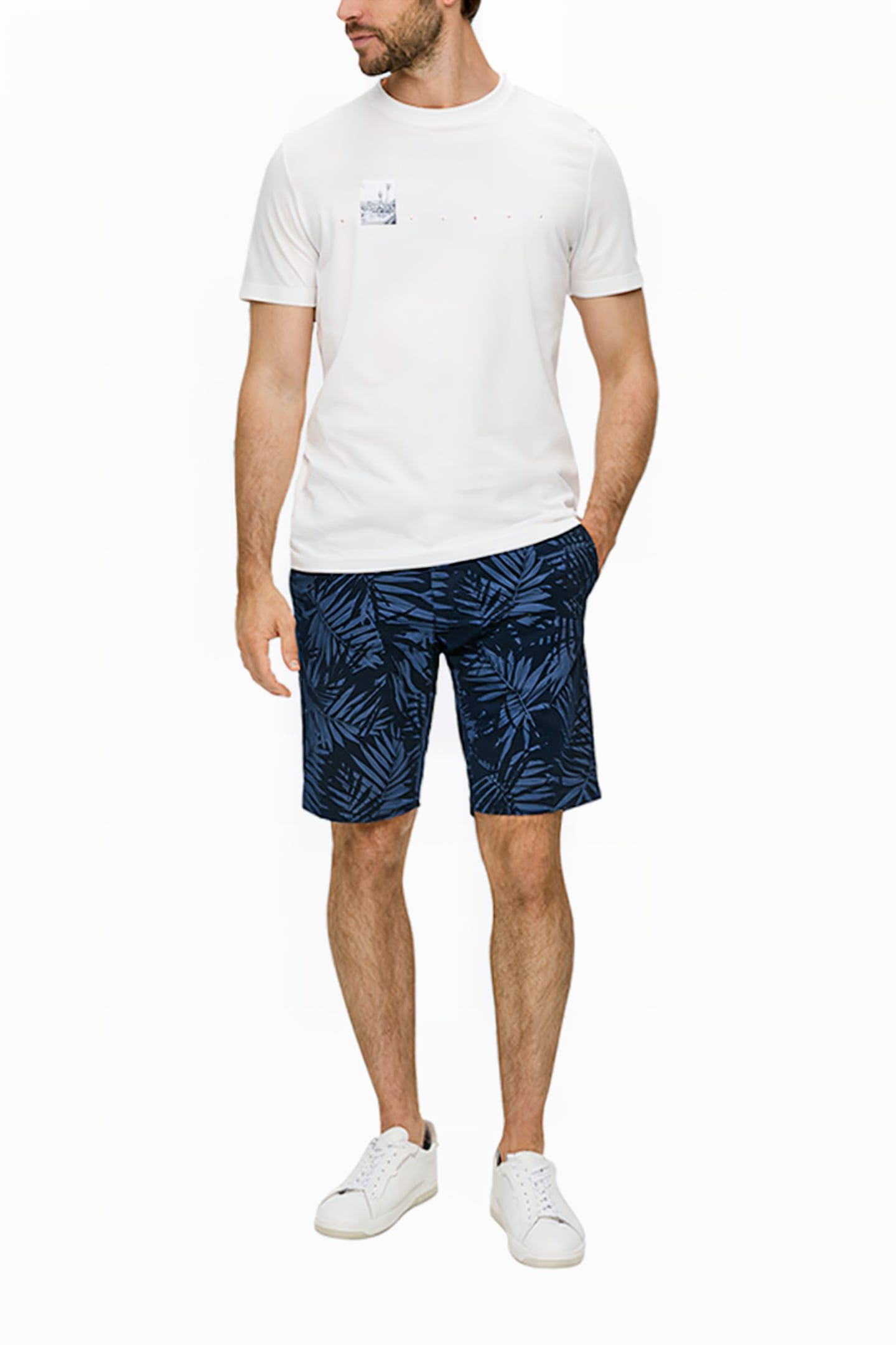 S.OLIVER SHORTS MARINE-BLUE 3